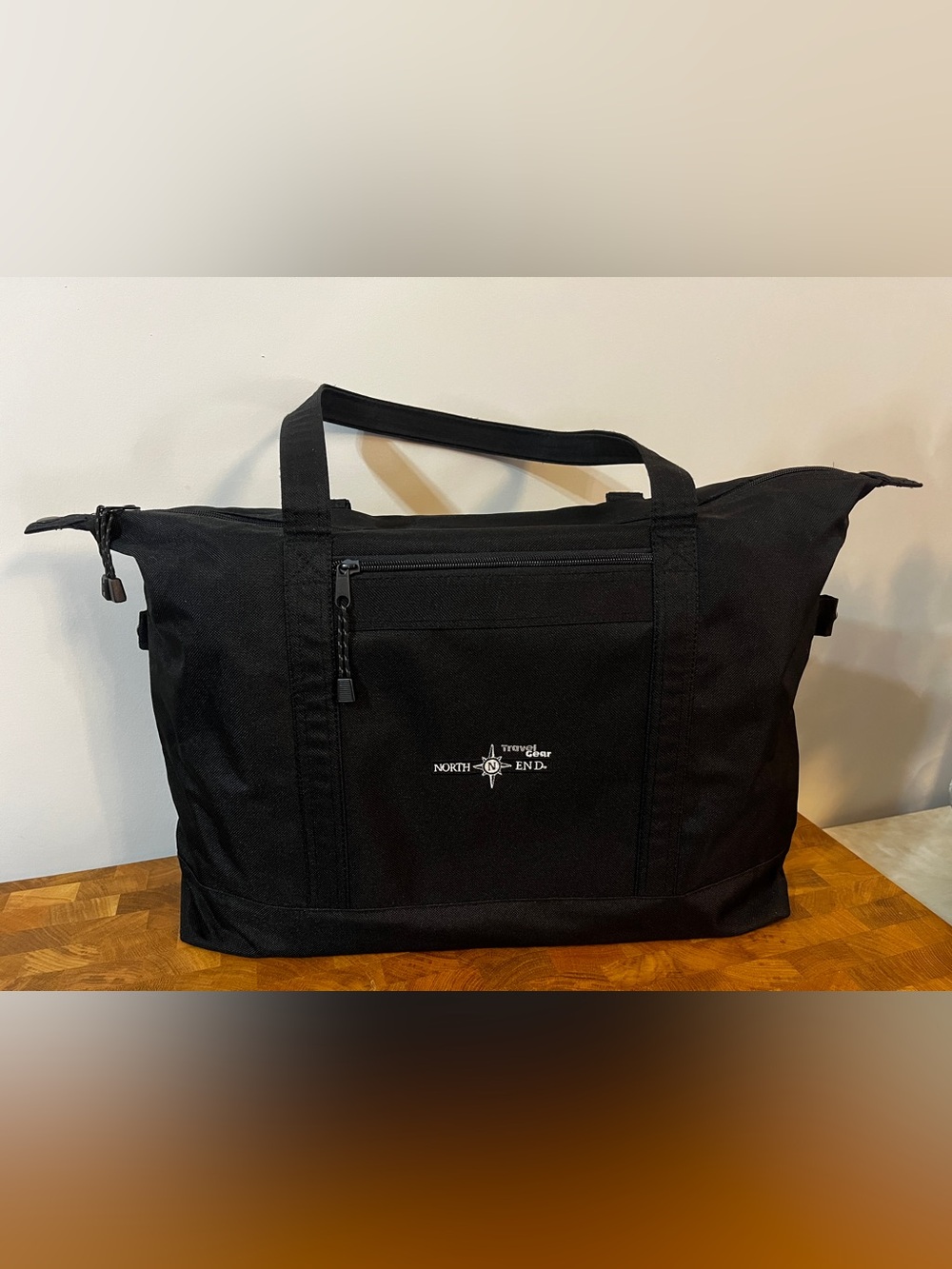 EUC North End Black Travel Duffel Bag, Sport bag weekends, Versatile Carryal - Picture 3 of 15